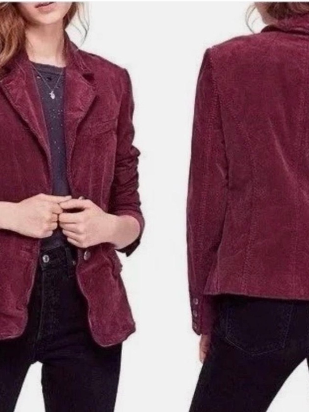 Free People Byron Corduroy Blazer